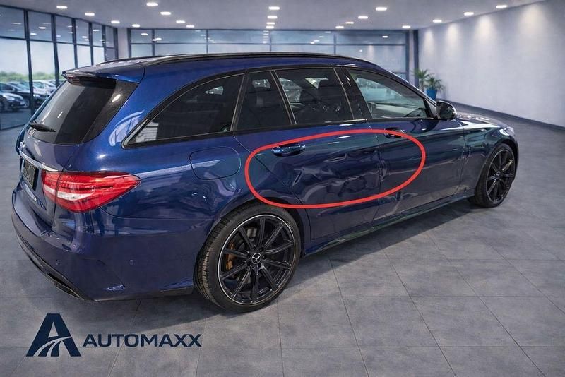 Gebraucht Mercedes C220 170 PS (125 kW) 2016 Blau Kombi
