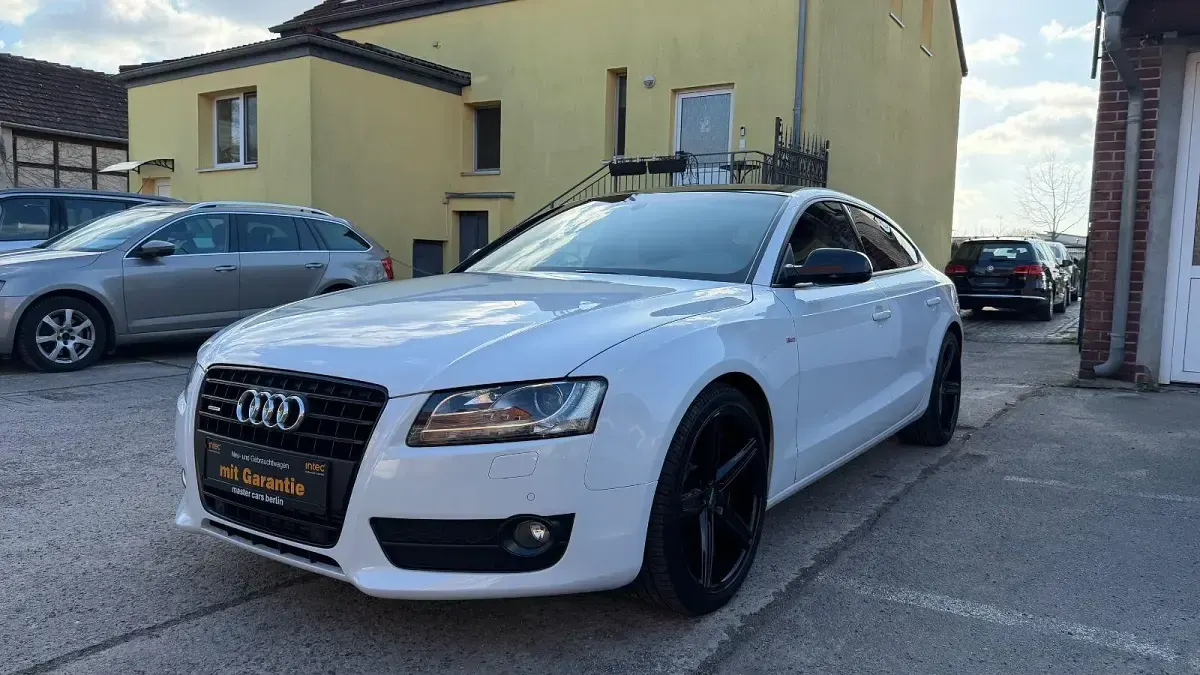 Gebraucht Audi A5 Sportback S-Line 211 PS (155 kW) 2011 Weiß Kleinwagen