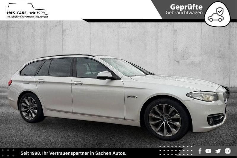 Weiß Gebraucht 2014 BMW 520 Performance Limousine | 13.350 € (Fairer Preis) - Bild 1/4