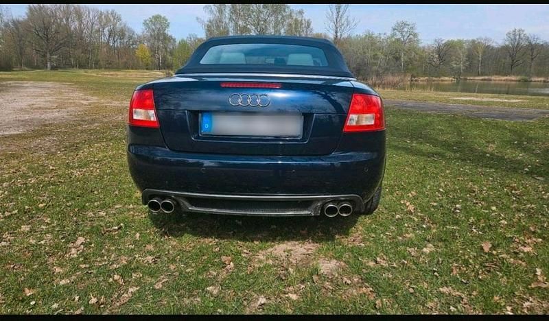Gebraucht Audi A4 Cabriolet 163 PS (119 kW) 2004 Blau Cabrio
