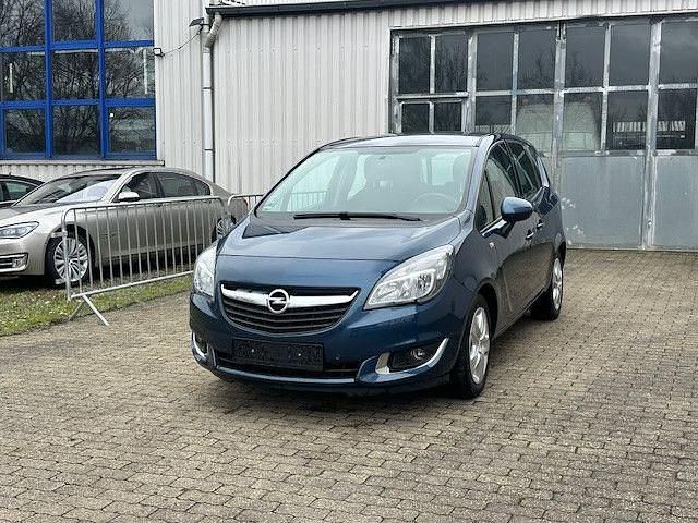 Blau Gebraucht 2015 Opel Meriva Style Van / Kleinbus | 7.950 € (Fairer Preis) - Bild 1/4