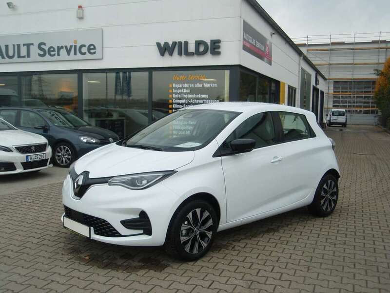 Gletscherweiss Gebraucht 2022 Renault Zoe Evolution Kleinwagen | 18.900 € (Teuer) - Bild 1/4