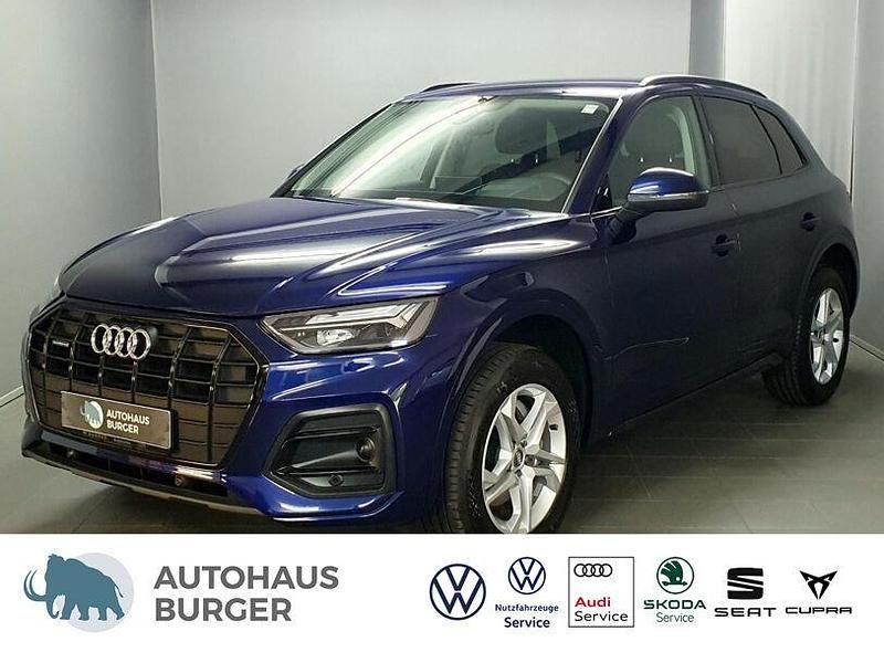 Navarrablau (metallic) Gebraucht 2021 Audi Q5 Advanced Plus SUV | 34.870 € (Fairer Preis) - Bild 1/4