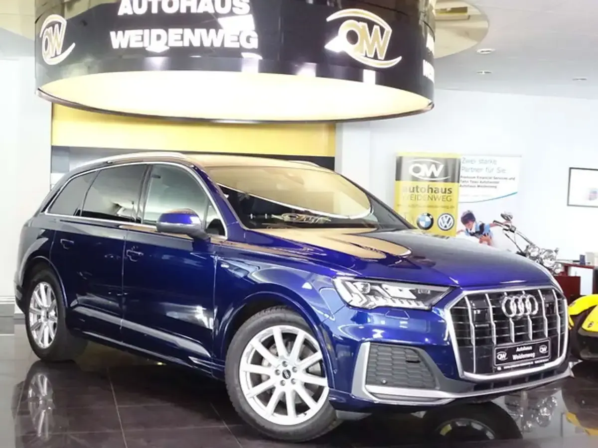 Gebraucht Audi Q7 S-Line 286 PS (210 kW) 2023 Blau SUV