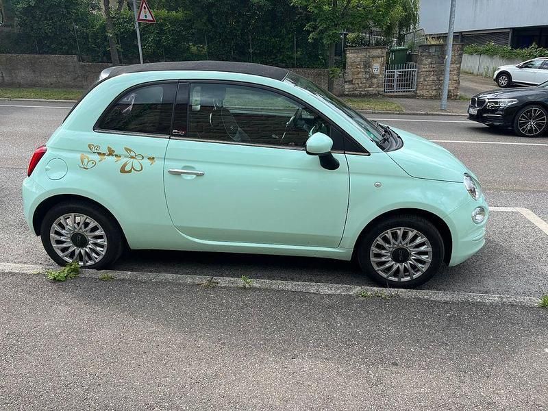Grau Gebraucht 2019 Fiat 500C Cabrio | 11.800 € (Fairer Preis) - Bild 1/4