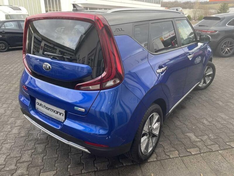 Gebraucht Kia Soul EV Spirit 150 kW (204 PS) 2019 Neptunblau / schwarz SUV