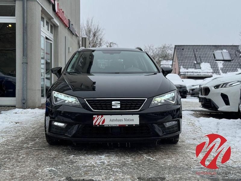 Gebraucht Seat Leon ST Style Plus 110 PS (80 kW) 2018 Mitternachtsschwarz Kombi