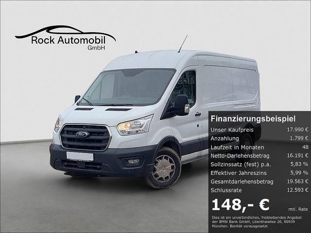 Second-hand Ford Transit 131 CP (96 kW) 2020 Alb Monovolum