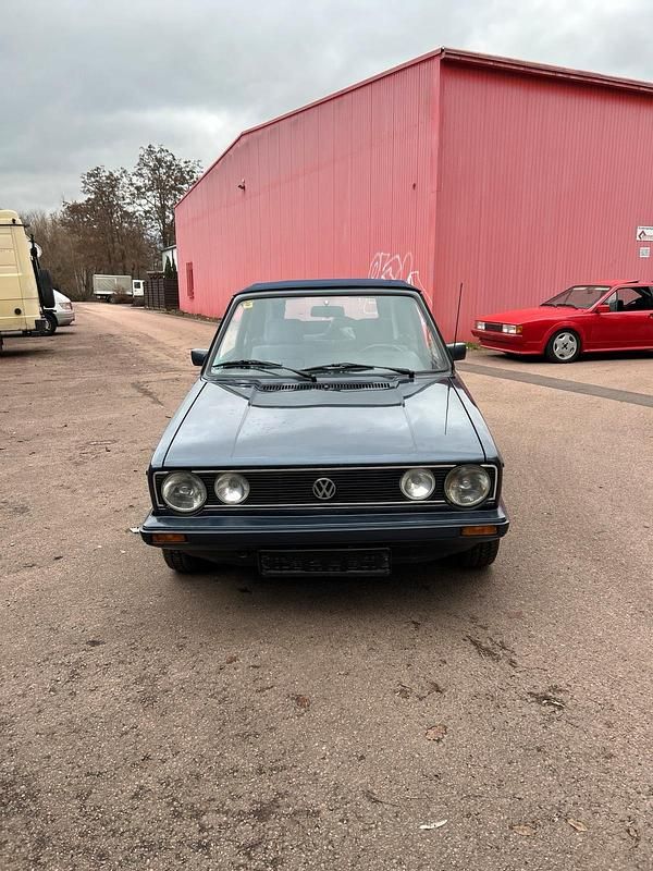 Gebraucht VW Golf Cabriolet 95 PS (69 kW) 1987 Blau Cabrio