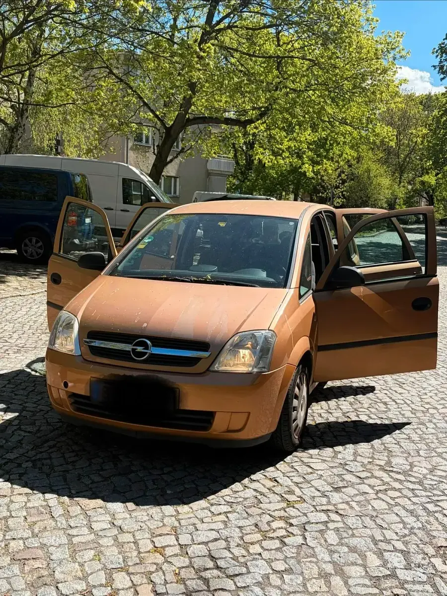 Usata Opel Meriva 95 CV (69 kW) 2004 Arancione Monovolume