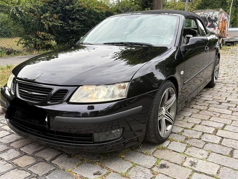 Schwarz Gebraucht 2005 Saab 9-3 Cabriolet Vector Cabrio | 12.500 € - Bild 1/4