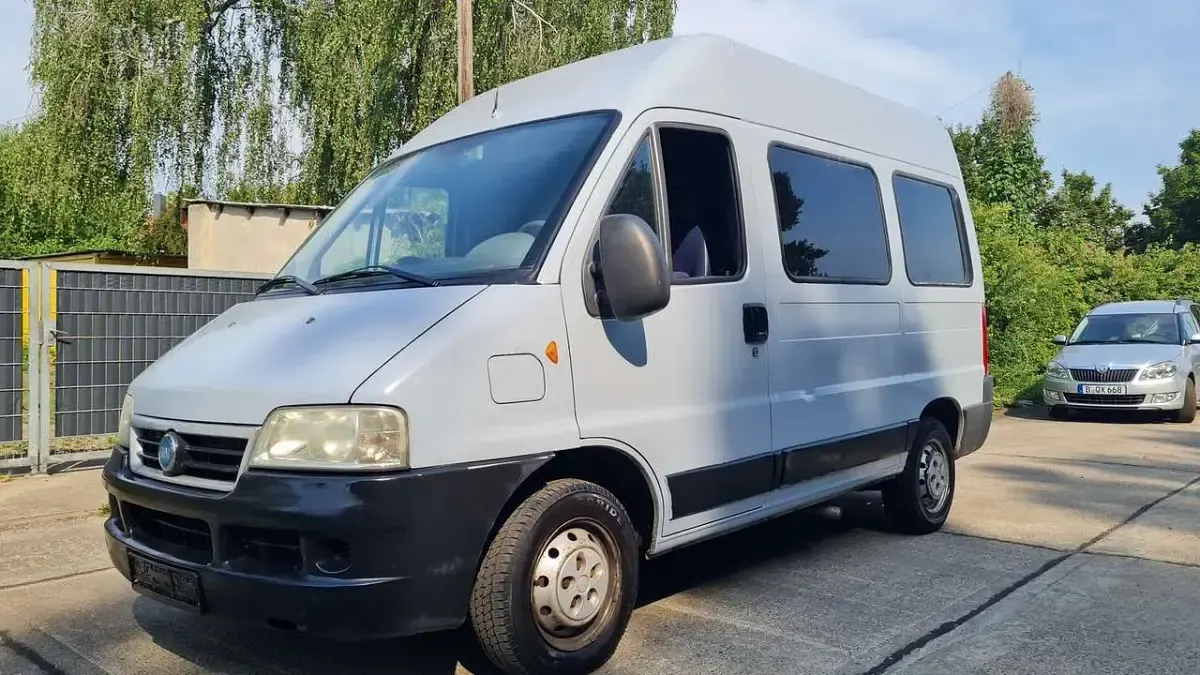 Gebraucht Fiat Ducato 110 PS (80 kW) 2005 Grau Van