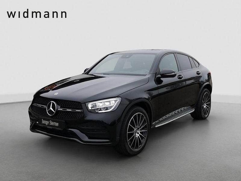 Unilack schwarz Gebraucht 2022 Mercedes GLC220 AMG Coupé | 41.850 € (Guter Preis) - Bild 1/4