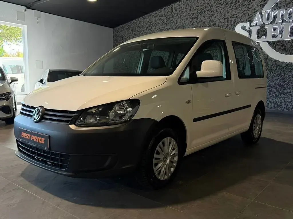 Gebraucht VW Caddy Trendline 102 PS (75 kW) 2014 Weiß Van / Kleinbus