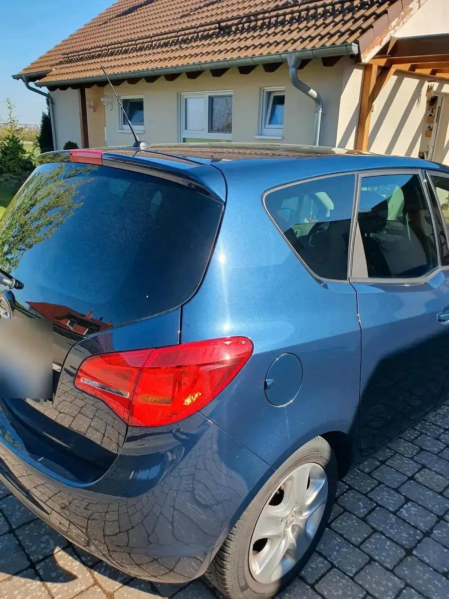 Gebraucht Opel Meriva 101 PS (74 kW) 2011 Blau Van / Kleinbus