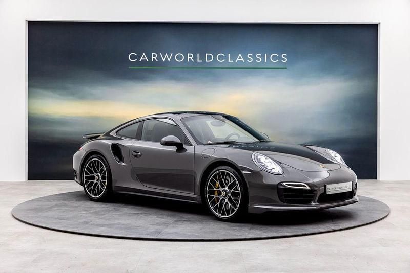 Grau Gebraucht 2014 Porsche 911 Turbo S Coupé | 114.991 € (Fairer Preis) - Bild 1/4
