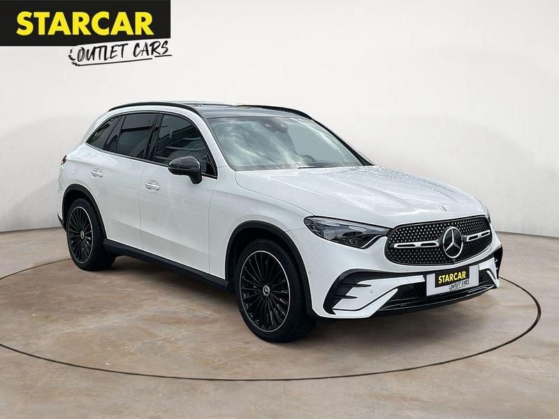 Polarweiss unilack Gebraucht 2023 Mercedes GLC220 AMG line SUV | 54.870 € (Etwas zu teuer) - Bild 1/4