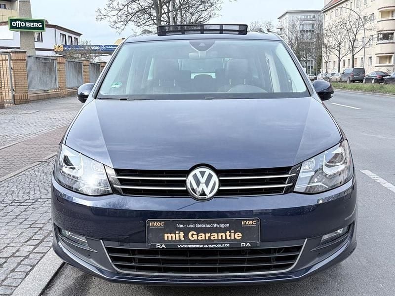 Gebraucht VW Sharan Allstar 184 PS (135 kW) 2016 Blau Van / Kleinbus