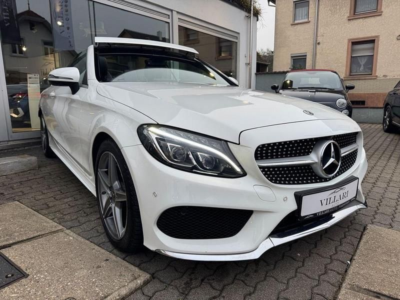 Gebraucht Mercedes C220 AMG 170 PS (125 kW) 2018 Weiß Cabrio