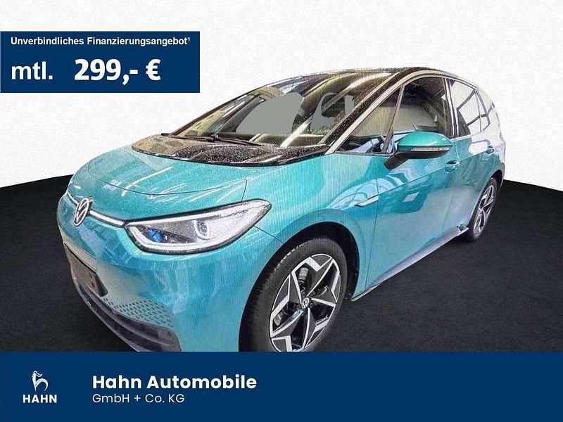 Makenatürkis metallic Gebraucht 2021 VW ID.3 Pure Kleinwagen | 19.930 € (Fairer Preis) - Bild 1/3
