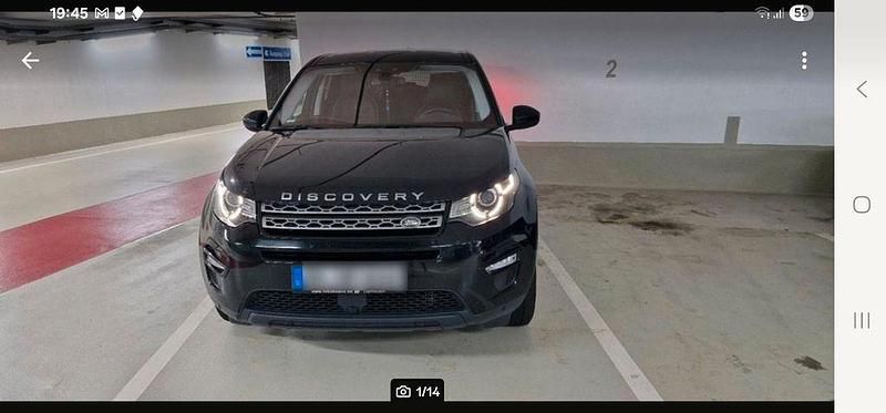 Schwarz Gebraucht 2018 Land Rover Discovery Sport HSE SUV | 13.400 € (Teuer) - Bild 1/4