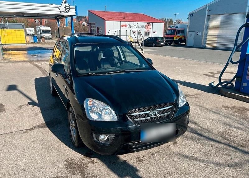 Gebraucht Kia Carens 140 PS (102 kW) 2009 Schwarz Van / Kleinbus