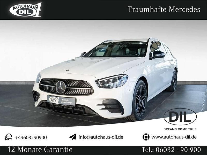 Gebraucht Mercedes E300 AMG 211 PS (155 kW) 2022 Polarweiss Kombi