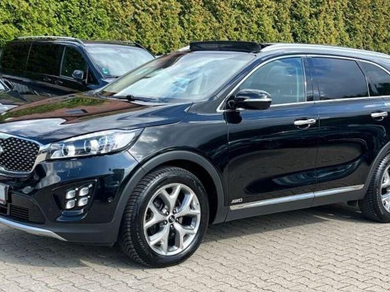 Schwarz Gebraucht 2017 Kia Sorento Platinum Edition SUV | 22.990 € (Teuer) - Bild 1/4