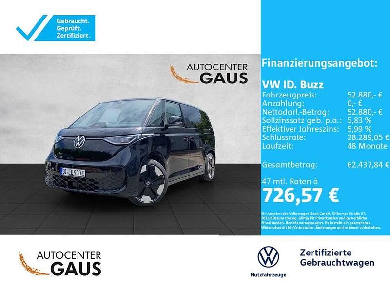 Schwarz Gebraucht 2023 VW ID. Buzz Pro Van | 52.880 € (Etwas zu teuer) - Bild 1/2