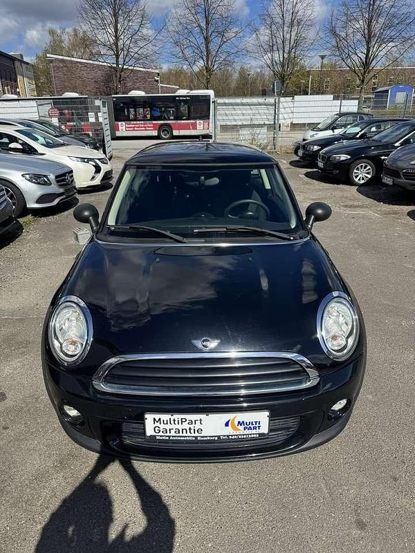 Gebraucht Mini ONE 75 PS (55 kW) 2012 Midnight black Kleinwagen