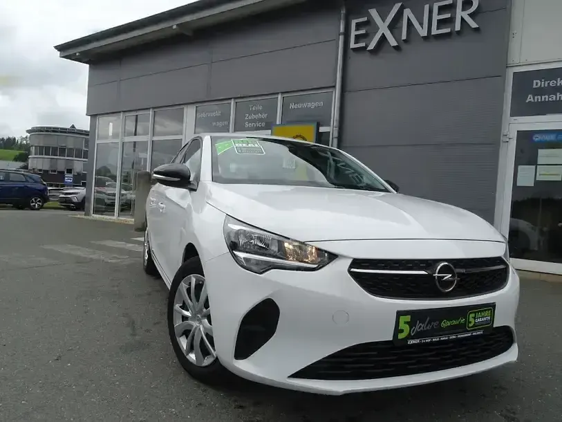 Gebraucht Opel Corsa Edition 75 PS (55 kW) 2023 Jade weiss Kleinwagen