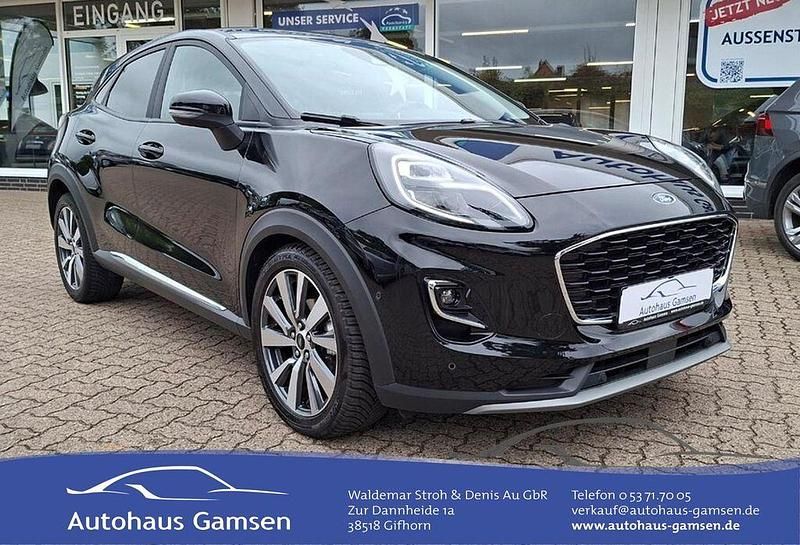 Schwarz Gebraucht 2020 Ford Puma Titanium X SUV | 16.490 € (Superpreis) - Bild 1/4