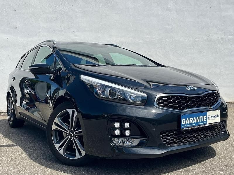Gebraucht Kia Ceed GT-Line 136 PS (100 kW) 2016 (1k) zilinaschwarz met. (metallic) Kleinwagen