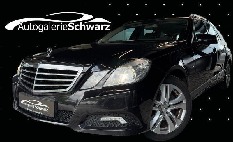 Schwarz Gebraucht 2010 Mercedes E250 Avantgarde Kombi | 8.650 € (Guter Preis) - Bild 1/4