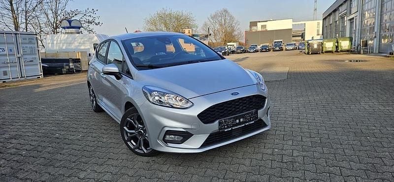Gebraucht Ford Fiesta ST-Line 125 PS (91 kW) 2018 Silber Kleinwagen