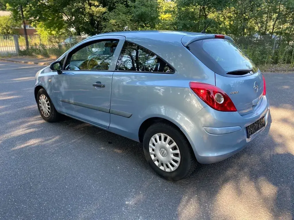 Gebraucht Opel Corsa Basis 60 PS (44 kW) 2007 Blau Kleinwagen