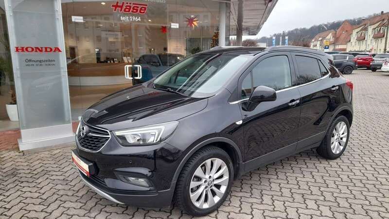 Onyx schwarz Gebraucht 2018 Opel Mokka X Innovation SUV | 9.499 € (Guter Preis) - Bild 1/4