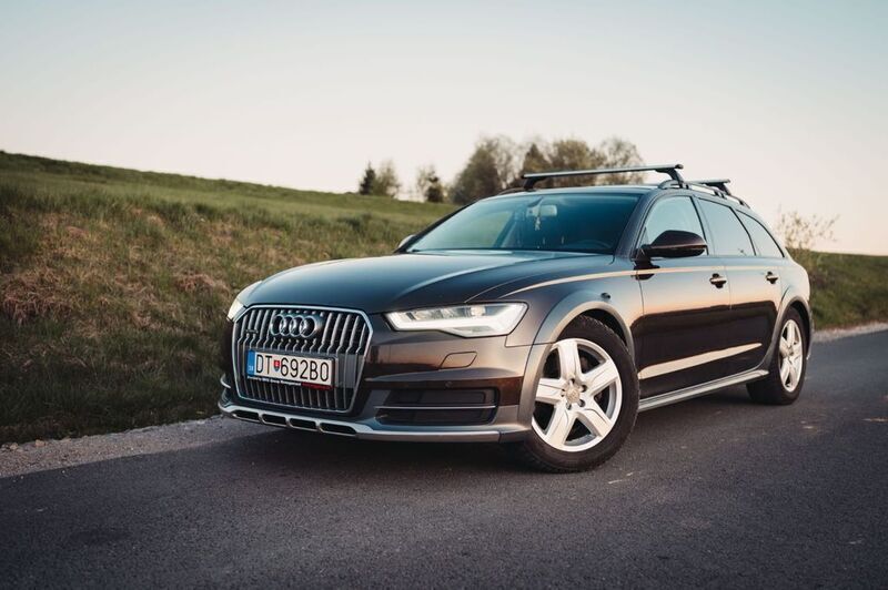Braun Gebraucht 2017 Audi A6 Allroad Kombi | 15.490 € (Guter Preis) - Bild 1/4