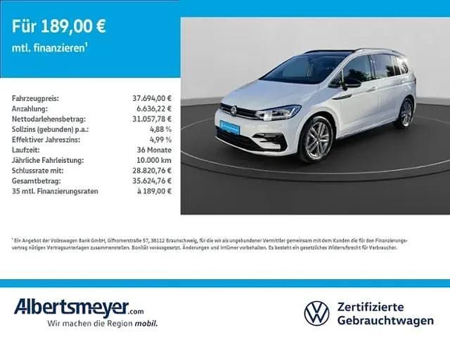 Weiß Gebraucht 2025 VW Touran Highline Van / Kleinbus | 37.693 € (Etwas zu teuer) - Bild 1/4