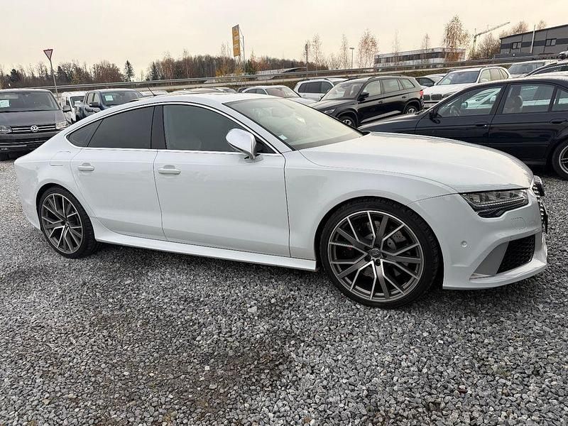 Gebraucht Audi RS7 Sportback Sport 560 PS (411 kW) 2017 Weiß Kleinwagen
