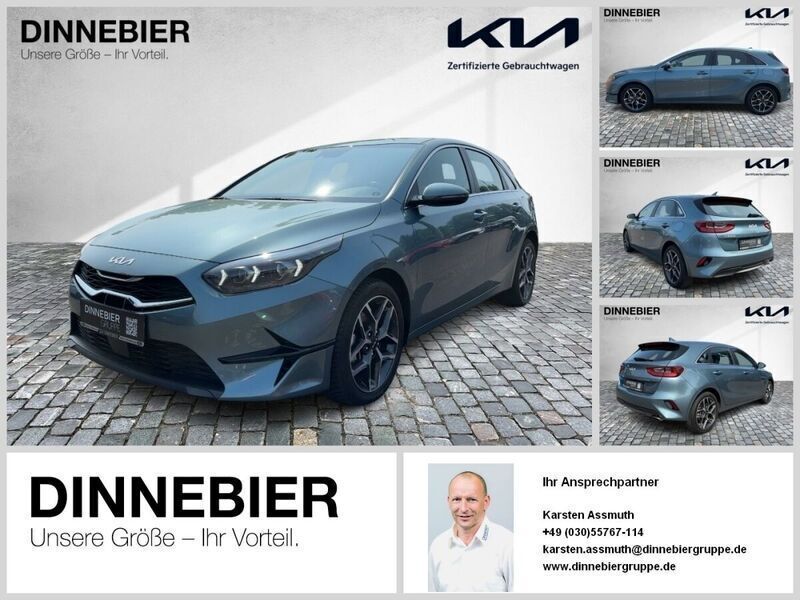 Grau (metallic) Gebraucht 2023 Kia Ceed Spirit Limousine | 25.489 € (Fairer Preis) - Bild 1/4