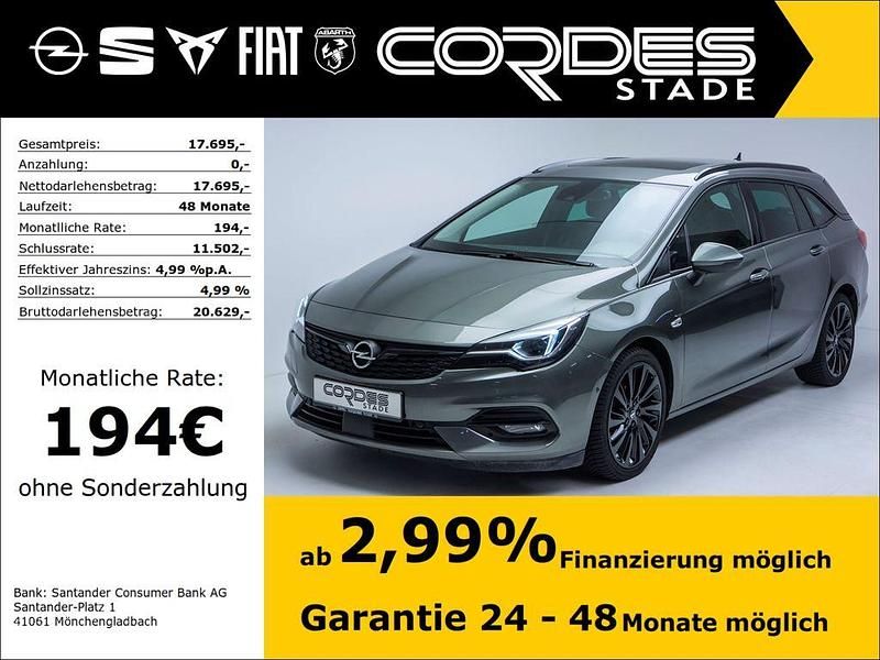 Gebraucht Opel Astra Elegance 146 PS (107 kW) 2021 Grau Kombi