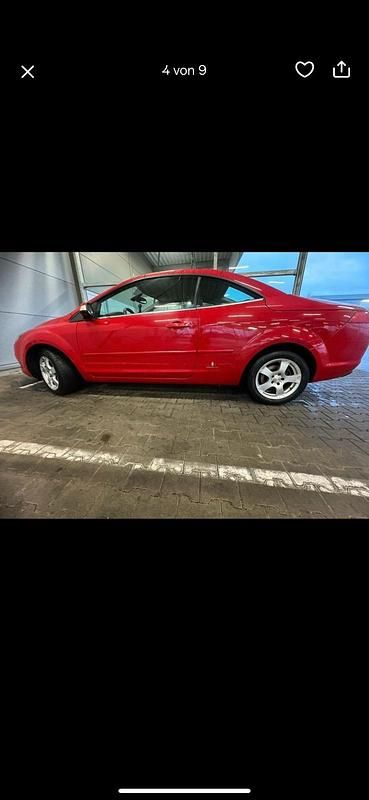 Gebraucht Ford Focus Cabriolet 2008 Rot Cabrio