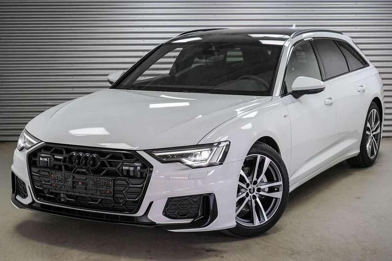 Gletscherweiß metallic ... Neu 2025 Audi A6 S-Line Kombi | 57.125 € - Bild 1/4