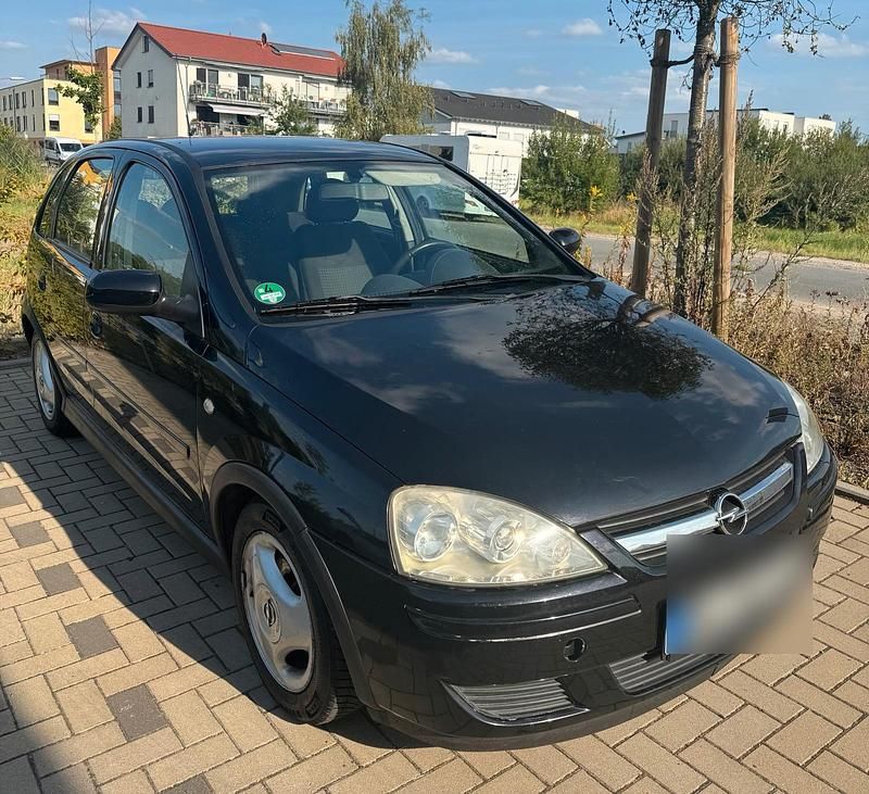 Schwarz Gebraucht 2005 Opel Corsa Kleinwagen | 350 € (Superpreis) - Bild 1/4