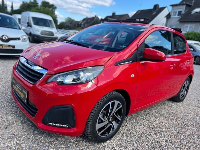 Rot Gebraucht 2016 Peugeot 108 Active Kleinwagen | 7.499 € (Guter Preis) - Bild 1/4