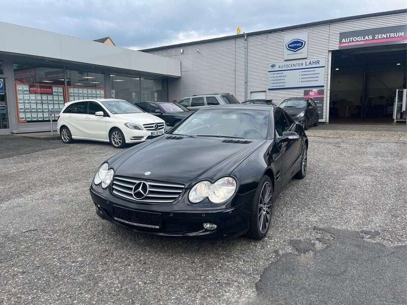 Gebraucht Mercedes SL500 306 PS (225 kW) 2003 Silber Cabrio
