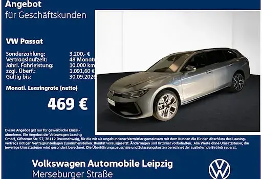 Neu VW Passat R-line 272 PS (200 kW) 2026 Grau Kombi