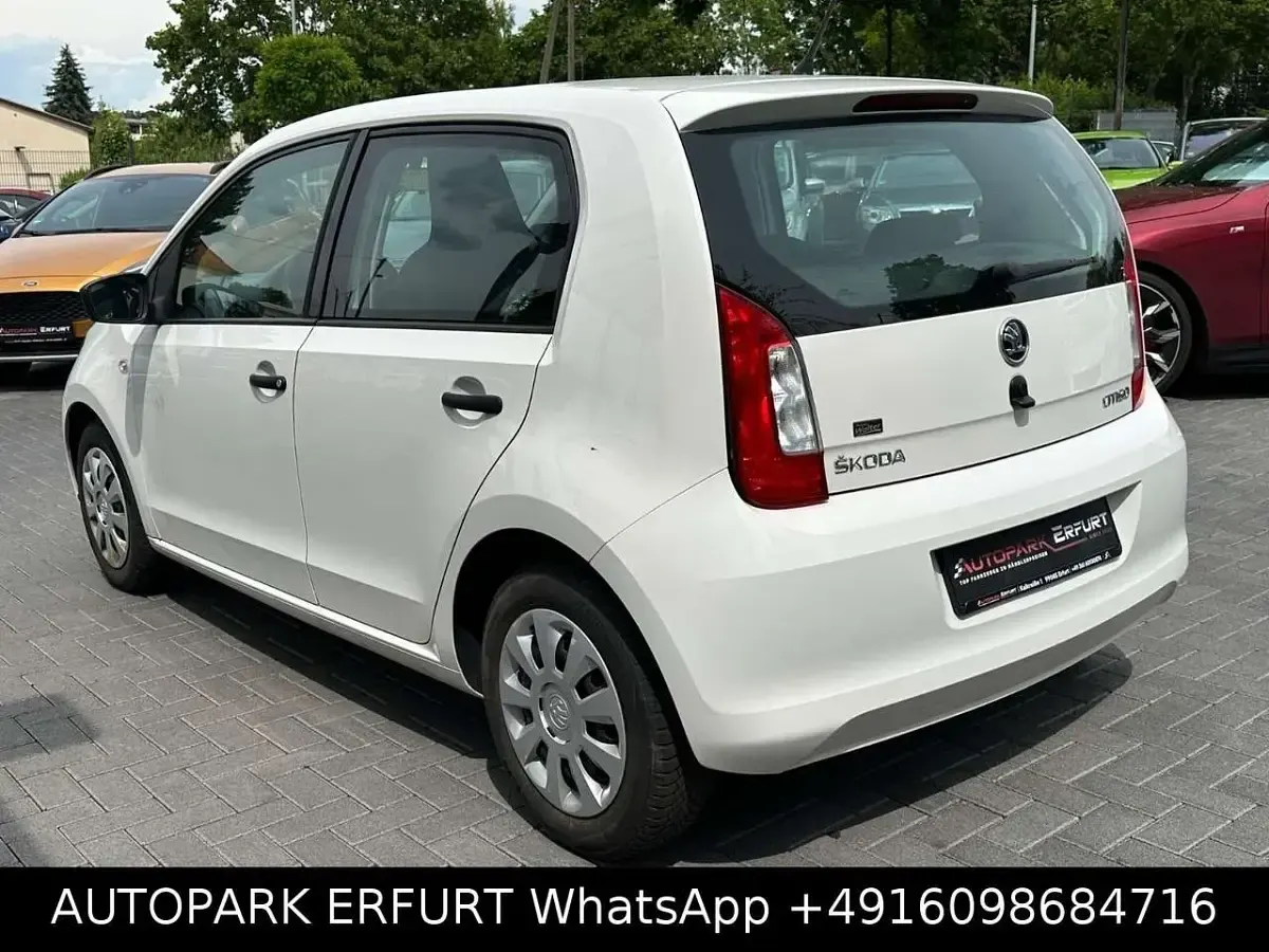 Gebraucht Skoda Citigo Active 60 PS (44 kW) 2019 Weiß Kleinwagen