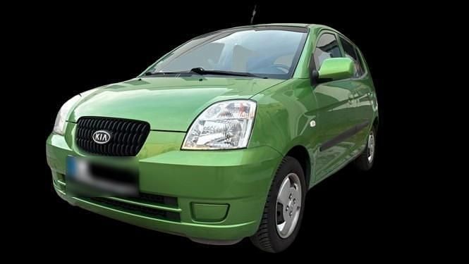 Gebraucht Kia Picanto 66 PS (48 kW) 2004 Grün Kleinwagen